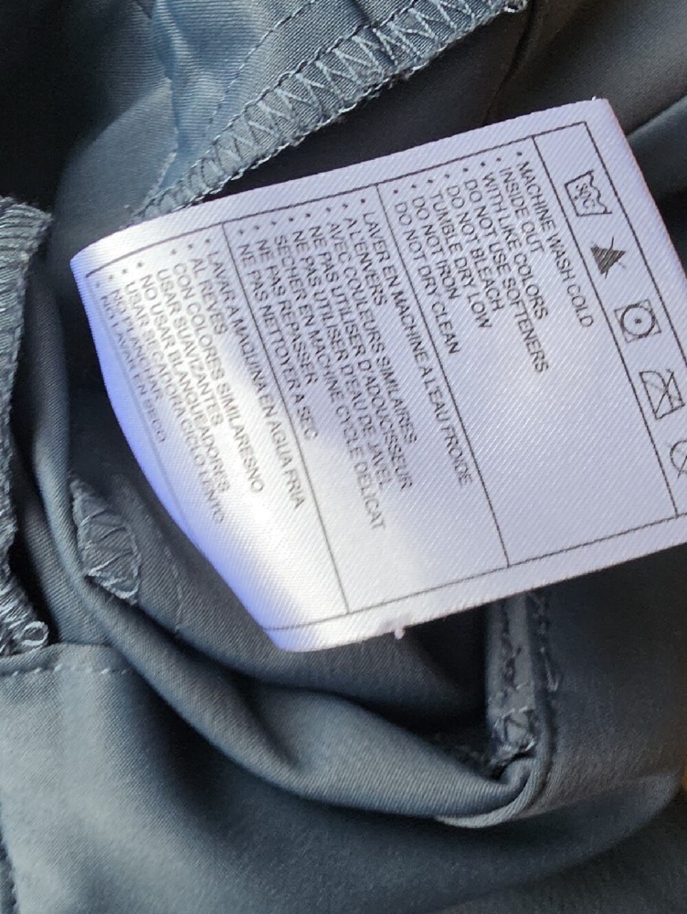 (4P) Nike Gray Golf Pants - Nike Dri-FIT Comfy Breathable Athleisure Athletic - Picture 9 of 10